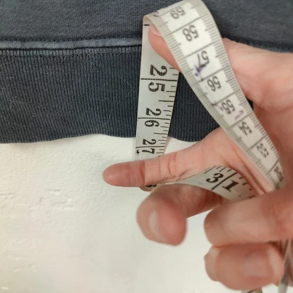 John Elliott Sweatshirt Mens Large 3 Grey Washed Distressed Sweatshirt Grunge - Picture 8 of 14